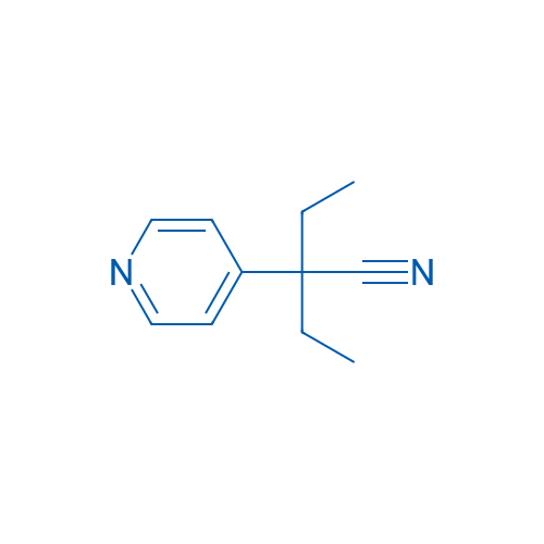2-Ethyl-2-(pyridin-4-yl)butanenitrile 1g