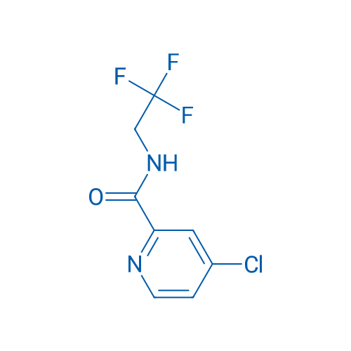 4-Chloro-n-(2,2,2-trifluoroethyl)pyridine-2-carboxamide 250mg