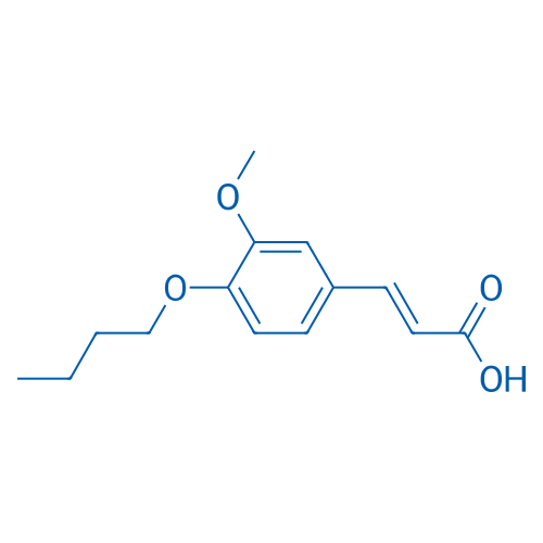 3-(4-Butoxy-3-methoxyphenyl)prop-2-enoic acid 1g