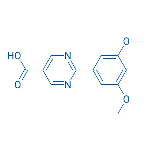 2-(3,5-Dimethoxyphenyl)pyrimidine-5-carboxylic acid 1g