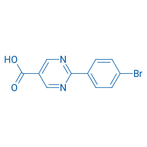2-(4-Bromophenyl)pyrimidine-5-carboxylic acid 250mg