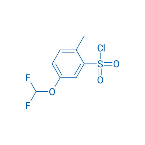 5-(Difluoromethoxy)-2-methylbenzenesulfonyl chloride 1g