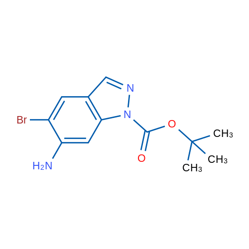 tert-Butyl 6-amino-5-bromo-1H-indazole-1-carboxylate 1g
