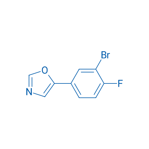 5-(3-Bromo-4-fluorophenyl)oxazole 10g