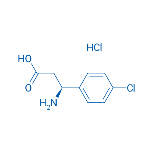 (S)-3-Amino-3-(4-chlorophenyl)propanoic acid HCl 250mg