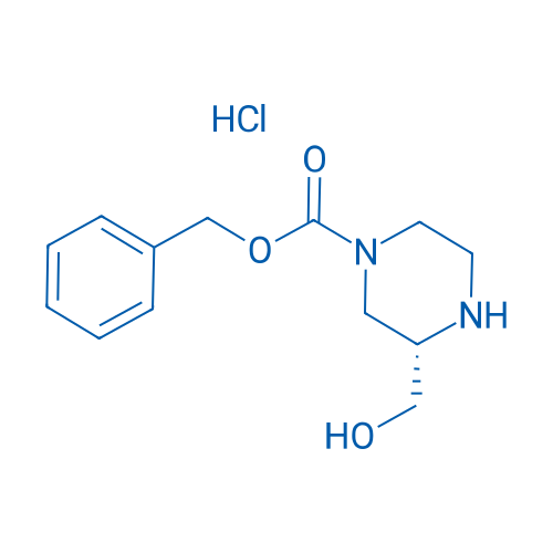 (S)-Benzyl 3-(hydroxymethyl)piperazine-1-carboxylate hydrochloride 100mg