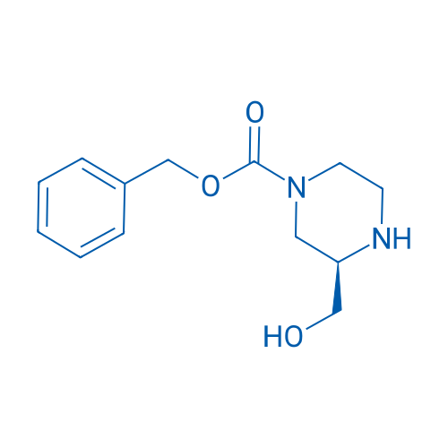 (R)-Benzyl 3-(hydroxymethyl)piperazine-1-carboxylate 250mg