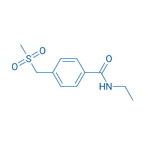 N-EThyl-4-(methanesulfonylmethyl)benzamide 1g