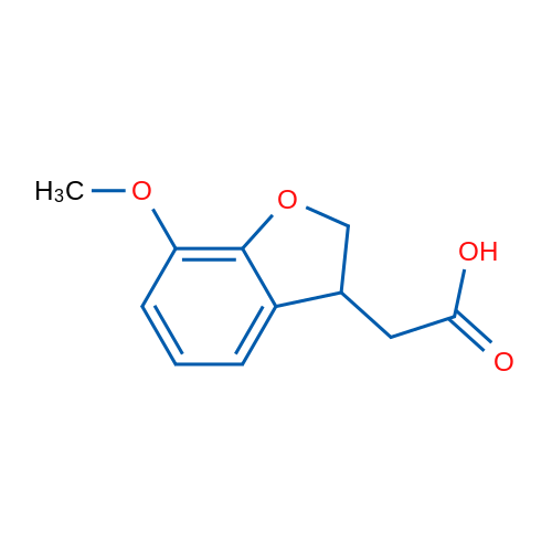 2-(7-Methoxy-2,3-dihydrobenzofuran-3-yl)acetic acid 1g