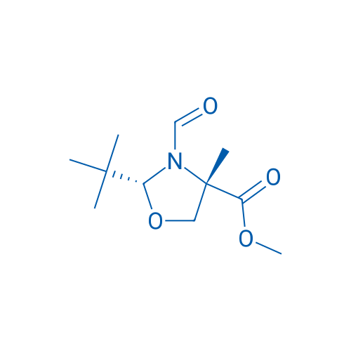 Methyl (2R,4S)-2-(tert-butyl)-3-formyl-4-methyloxazolidine-4-carboxylate 250mg