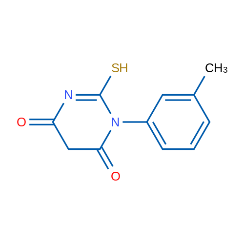 2-Mercapto-1-(m-tolyl)pyrimidine-4,6(1H,5H)-dione 5g