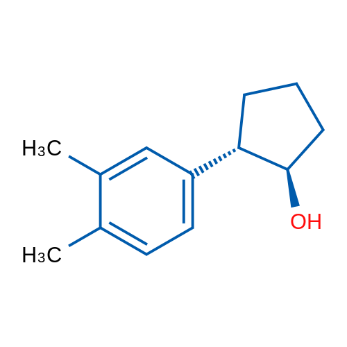 trans-2-(3,4-Dimethylphenyl)cyclopentanol 1g