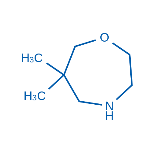 6,6-Dimethyl-1,4-oxazepane 1g