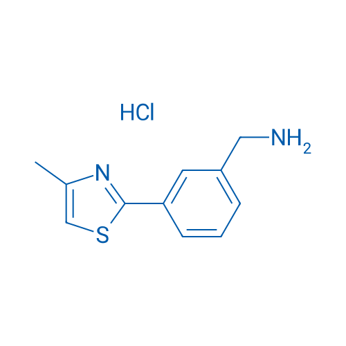(3-(4-Methylthiazol-2-yl)phenyl)methanamine hydrochloride 5g