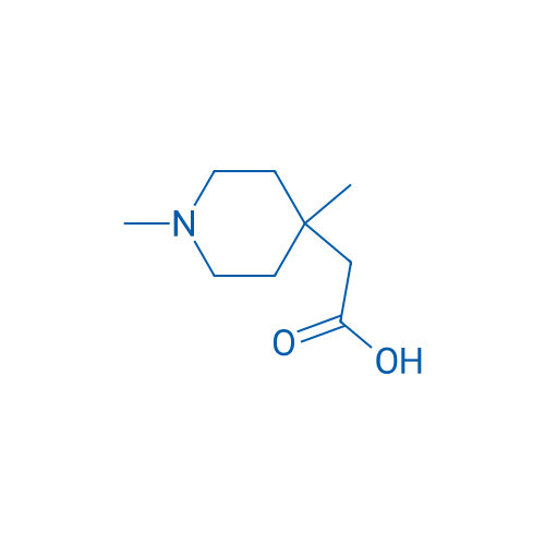 2-(1,4-Dimethylpiperidin-4-yl)acetic acid 100mg
