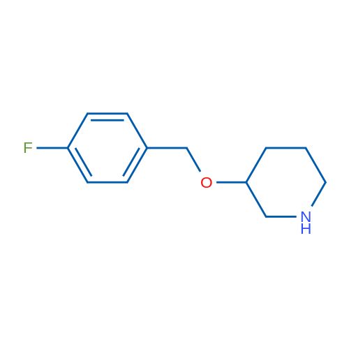 3-((4-Fluorobenzyl)oxy)piperidine 1g