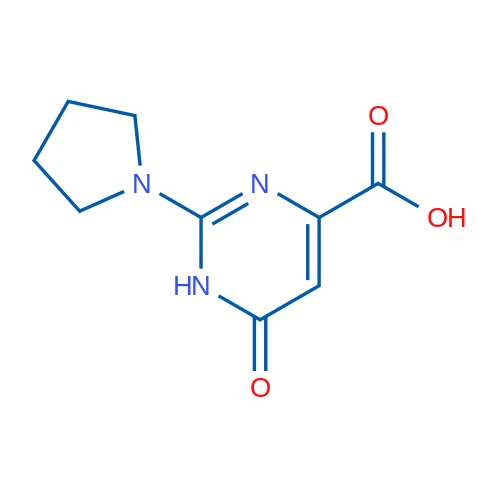 6-Oxo-2-(pyrrolidin-1-yl)-1,6-dihydropyrimidine-4-carboxylic acid 5g