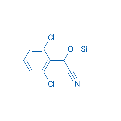 2-(2,6-Dichlorophenyl)-2-((trimethylsilyl)oxy)acetonitrile 250mg