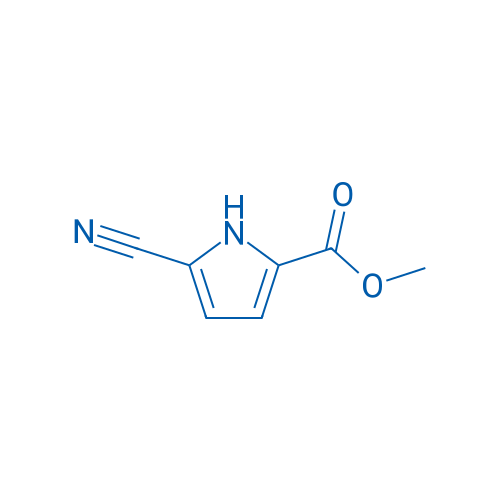 Methyl 5-cyano-1H-pyrrole-2-carboxylate 250mg