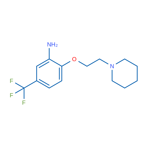 2-(2-(Piperidin-1-yl)ethoxy)-5-(trifluoromethyl)aniline 1g