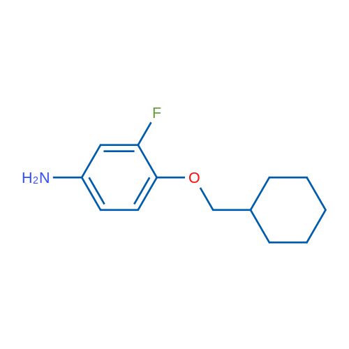 4-(Cyclohexylmethoxy)-3-fluoroaniline 5g
