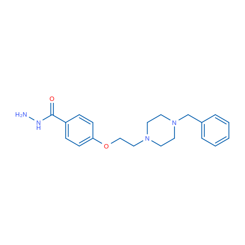 4-(2-(4-Benzylpiperazin-1-yl)ethoxy)benzohydrazide 1g