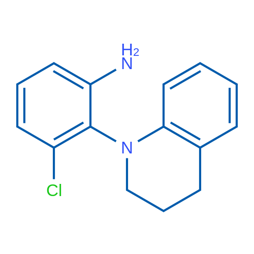 3-Chloro-2-(3,4-dihydroquinolin-1(2H)-yl)aniline 5g
