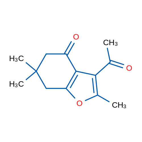 3-Acetyl-2,6,6-trimethyl-4,5,6,7-tetrahydro-1-benzofuran-4-one 1g