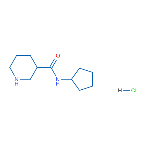 N-Cyclopentylpiperidine-3-carboxamide hydrochloride 5g