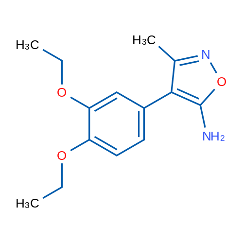 4-(3,4-Diethoxyphenyl)-3-methylisoxazol-5-amine 5g
