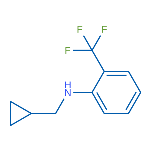 N-(Cyclopropylmethyl)-2-(trifluoromethyl)aniline 5g
