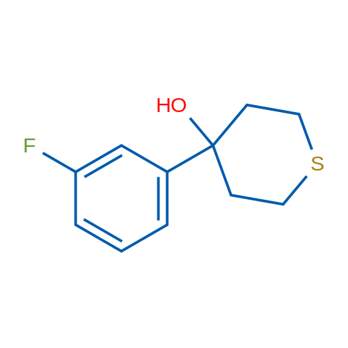 4-(3-Fluorophenyl)thian-4-ol 1g