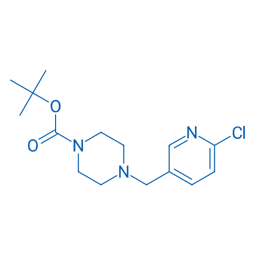 tert-Butyl 4-((6-chloropyridin-3-yl)methyl)piperazine-1-carboxylate 100mg
