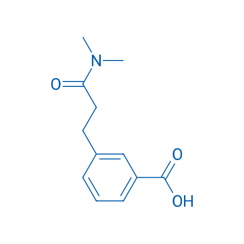 3-(3-(Dimethylamino)-3-oxopropyl)benzoic acid 250mg