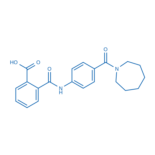 2-((4-(Azepane-1-carbonyl)phenyl)carbamoyl)benzoic acid 1g