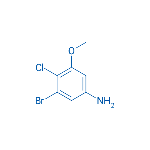 3-Bromo-4-chloro-5-methoxyaniline 1g