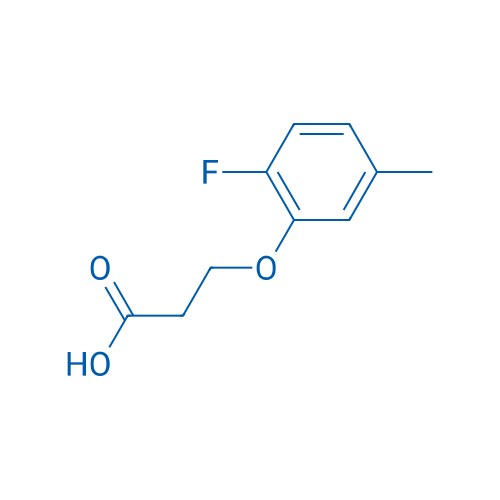 3-(2-Fluoro-5-methylphenoxy)propanoic acid 1g