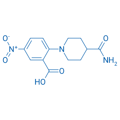 2-(4-Carbamoylpiperidin-1-yl)-5-nitrobenzoic acid 5g