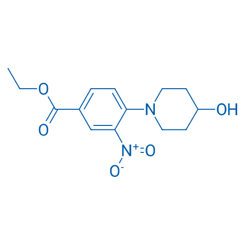 Ethyl 4-(4-hydroxypiperidin-1-yl)-3-nitrobenzoate 5g