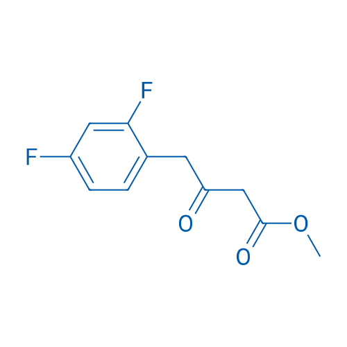 Methyl 2,4-difluoro-b-oxo-benzenebutanate 250mg
