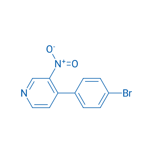 4-(4-Bromophenyl)-3-nitro-pyridine 1g