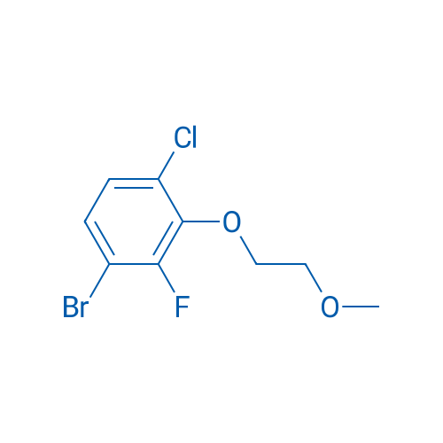 1-BRomo-4-chloro-2-fluoro-3-(2-methoxyethoxy)benzene 5g
