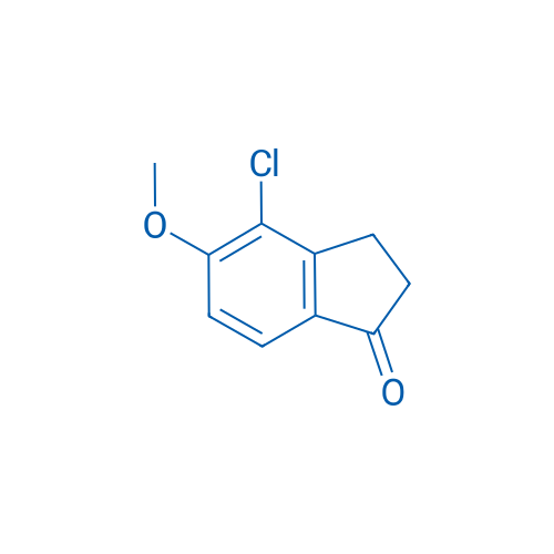 4-Chloro-5-methoxy-2,3-dihydro-1H-inden-1-one 250mg