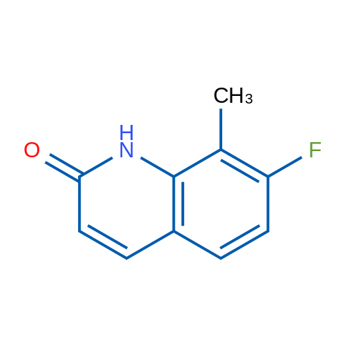 7-Fluoro-8-methylquinolin-2(1H)-one 250mg