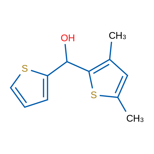 (3,5-Dimethylthiophen-2-yl)(thiophen-2-yl)methanol 1g