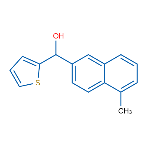 (5-Methylnaphthalen-2-yl)(thiophen-2-yl)methanol 1g
