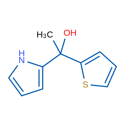 1-(1H-Pyrrol-2-yl)-1-(thiophen-2-yl)ethanol 1g