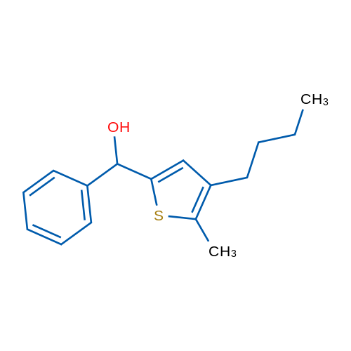 (4-Butyl-5-methylthiophen-2-yl)(phenyl)methanol 1g