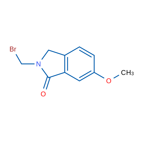 2-(Bromomethyl)-6-methoxyisoindolin-1-one 1g