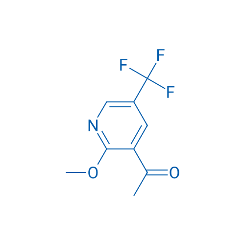 1-(5-(trifluoromethyl)-2-methoxypyridin-3-yl)ethanone 1g
